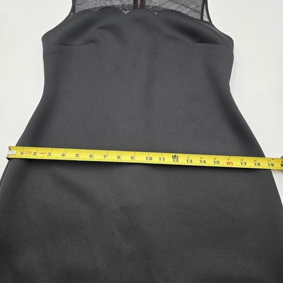 Ted‎ Baker London Womens Sheer Black Dress 4 (MT-176) - Picture 10 of 14